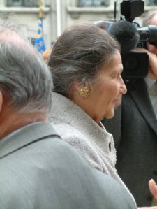 Arrivée de Simone Veil