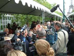 avec les déportés et autres invités