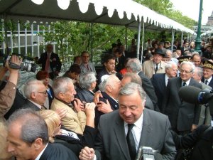 autour des officiels